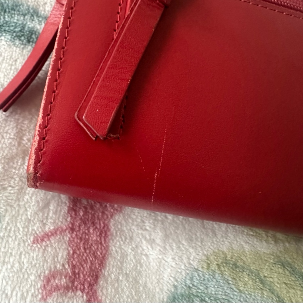 Radley London In Bloom Leather Wallet Red - Picture 4 of 10